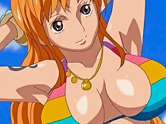 Nami very Sexy Bitch in Bikini One Piece Free Porn 5d